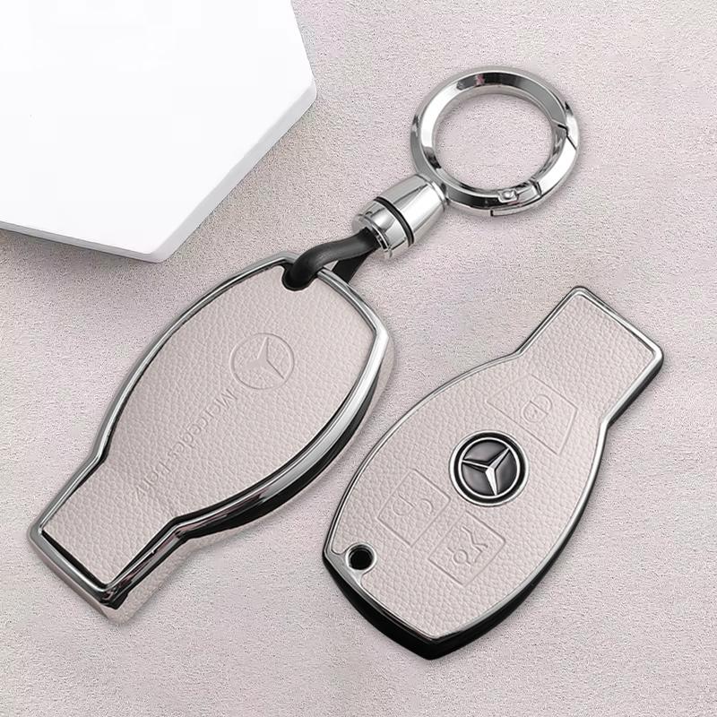SUG2 TPU Car Key Case Cover Protection Shell Keychain For Mercedes Benz C E S-Class ML GL R SLK W204 W212 W221 W164 2001-2014 Sticker
