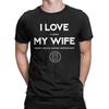 I LOVE MY WIFE Funny MTG Magic Gathering Men's T Shirt Casual Tee Shirt Short Sleeve Crewneck T-Shirts 100% Cotton Printed Tops