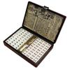 Chinese Numbered Mahjong Set 144 Tiles Mah-Jong Set Portable Chinese Toy With Box Fiber Board Mahjong Board Game For Fun Camping