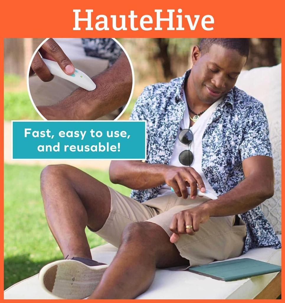 Ручка для снятия зуда Пластиковый стик для успокоения зуда Средство для лечения укусов комаров Инструмент для улицы