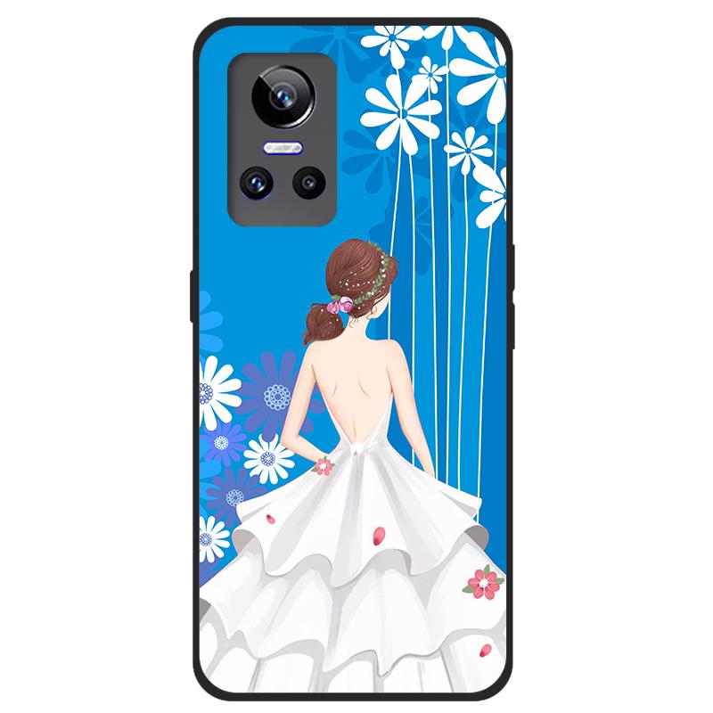 Для realme GT Neo 2 5G Чехол ТПУ Силикон Мягкий Мультяшный Прозрачный Чехол для Realme GT Neo 2 3 Neo3 Чехол для Телефона Neo2T Прозрачный Coque