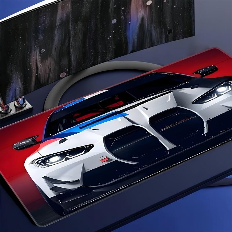 Vibrant Sports Car Design Mouse Pad Large Rubber Anti-slip PC Desk Accessories Mousepad for Offices and Gamer Keyboard Decor Mat