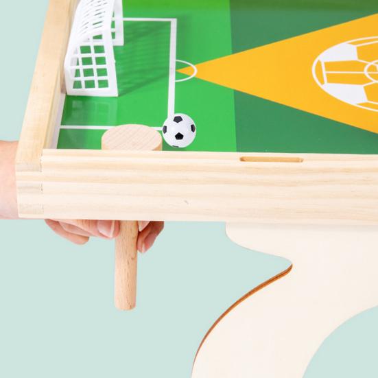 Футбол Летающие шахматы Настольная игра 2-в-1 Двусторонняя детская настольная футбольная игрушка для малышей