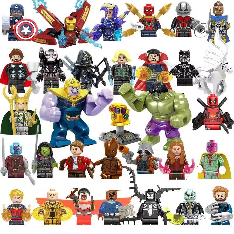 Новый набор строительных блоков Человек-паук 4 от Marvel, набор строительных блоков с персонажами супергероев Marvel, детская сборная игрушка