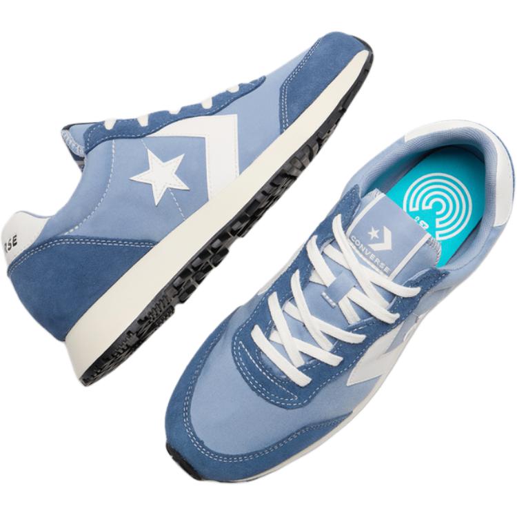Converse Omega Trainer классические ретро прочные низкие повседневные кроссовки унисекс синие