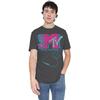 MTV Unisex Adult Microphone Logo T-Shirt