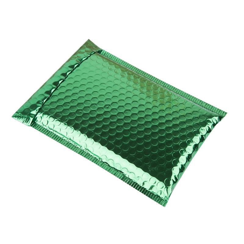 Red Aluminized Bubble Bag: Shockproof Aluminum Foil Packaging for Jewelry, Cosmetics, and Phone Cases
