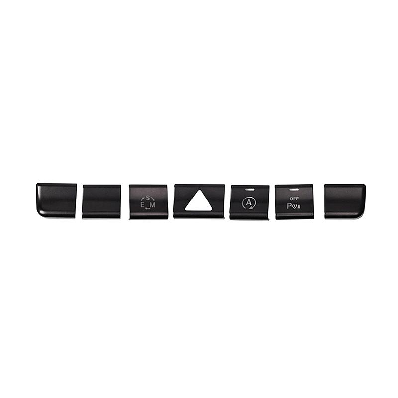 Car Console Air Conditioner Function Buttons Trim Sticker For Mercedes Benz GLA X156 CLA C117 A B Class W176 W246 2013-2017