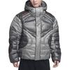 Nike Спортивная куртка свободного покроя с капюшоном в стиле колор-блок, мужская куртка светло-серого цвета FB7424-029