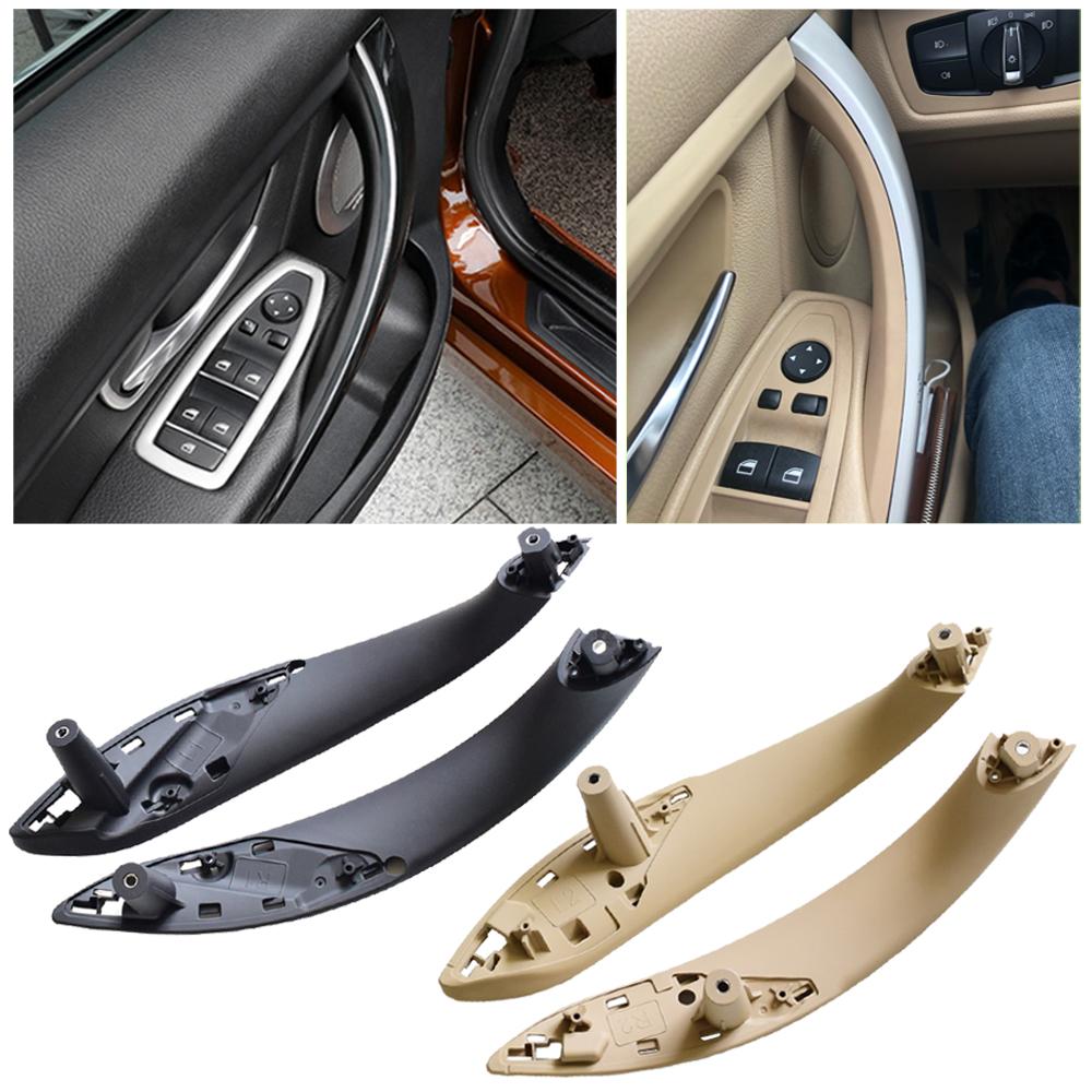 Inner Doors Handle Pull Trim Cover Car Accessories For BMW 3 Series 2014-2018 F30 316d 318d 320d F31 320i 325d 51417279312