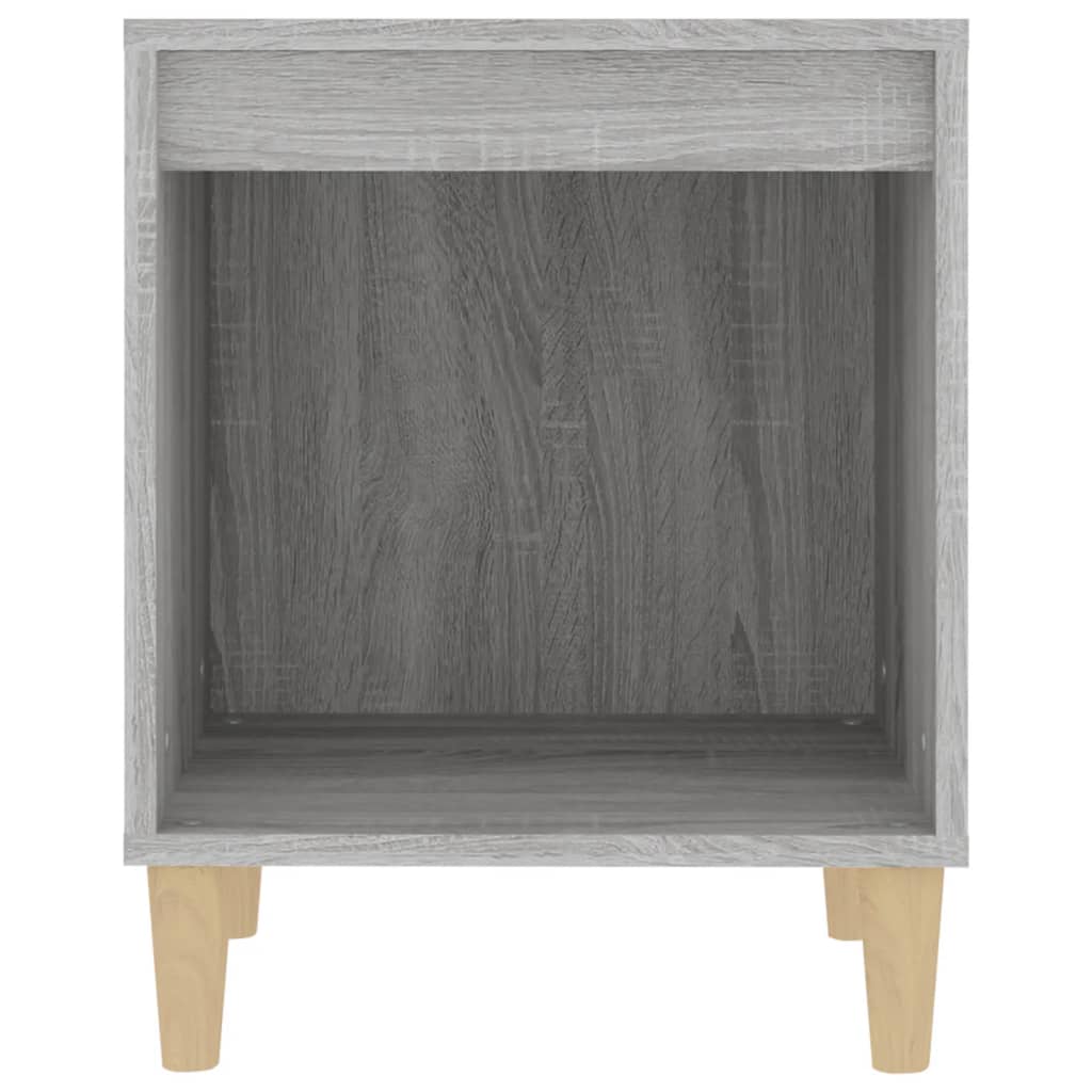 Nightstand Gray Sonoma 40x35x50 cm
