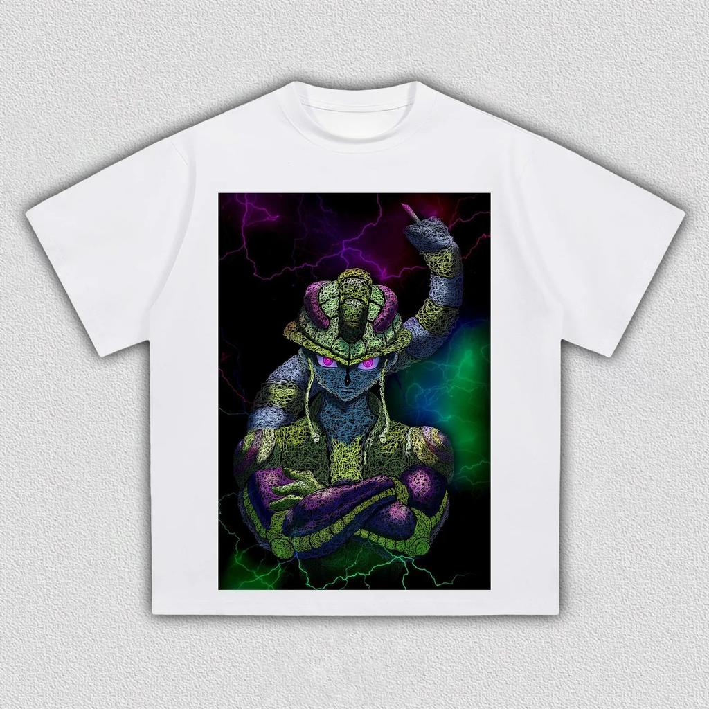 Hunter × Hunter Meruem Anime Printing T-shirt Men's Clothing Women's 2026 Summer New High Quality Cotton High Quality T