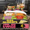 Cartoon The Loud House 3D Printed Bedding Set Duvet Cover Pillowcase Single/Twin/Full/Queen Size Bedroom Decor