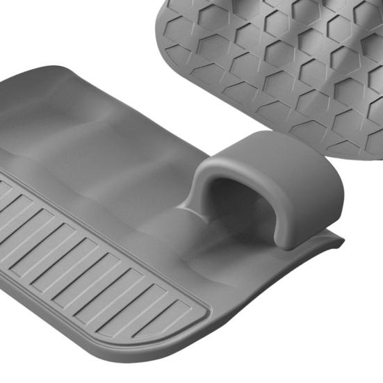 1 пара противоскользящих захватов для тренировок для мужчин и женщин, защита ладоней для поднятия тяжестей, гантелей, становой тяги, подтягиваний, захваты для тренировок в спортзале, без пальцев