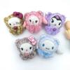Ключница-брелок Hello Kitty с леопардовым принтом, плюшевое украшение