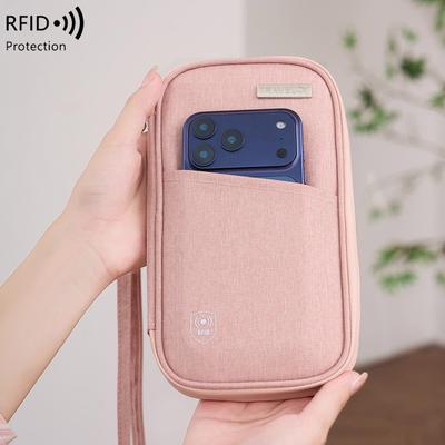 Водонепроницаемый дорожный кошелек с защитой от RFID-сканирования для мужчин и женщин.
