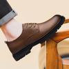 Men's Handmade Leather Shoes Lace Up Formal Shoes Casual Sneakers Wedding Shoes