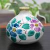 Waza no Kura Stylish Single Flower Kutani Ware Ceramic Flower Camellia Brand Small Decorative Made in Perfect for and 88th Birthday Gifts Vase, Vase,