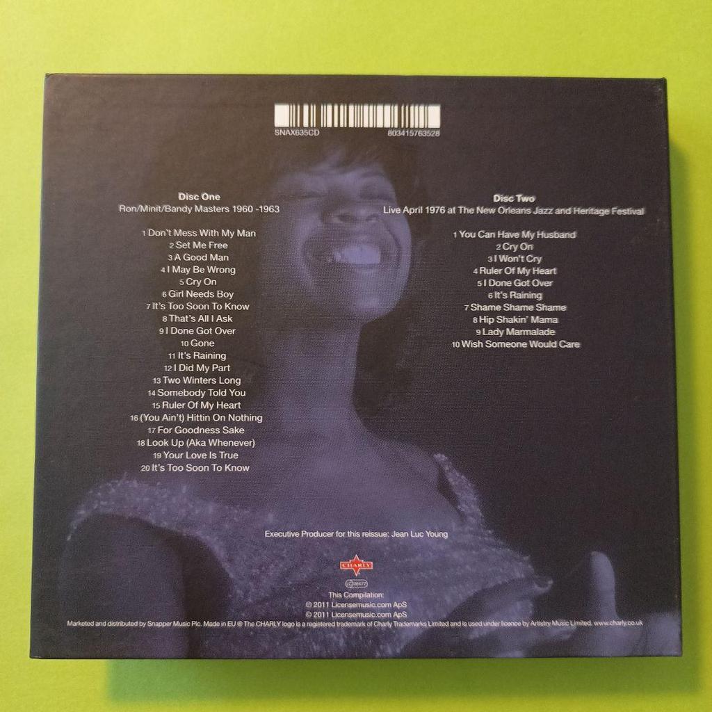 [USED] Irma Thomas Soul Queen of New Orleans 2CD