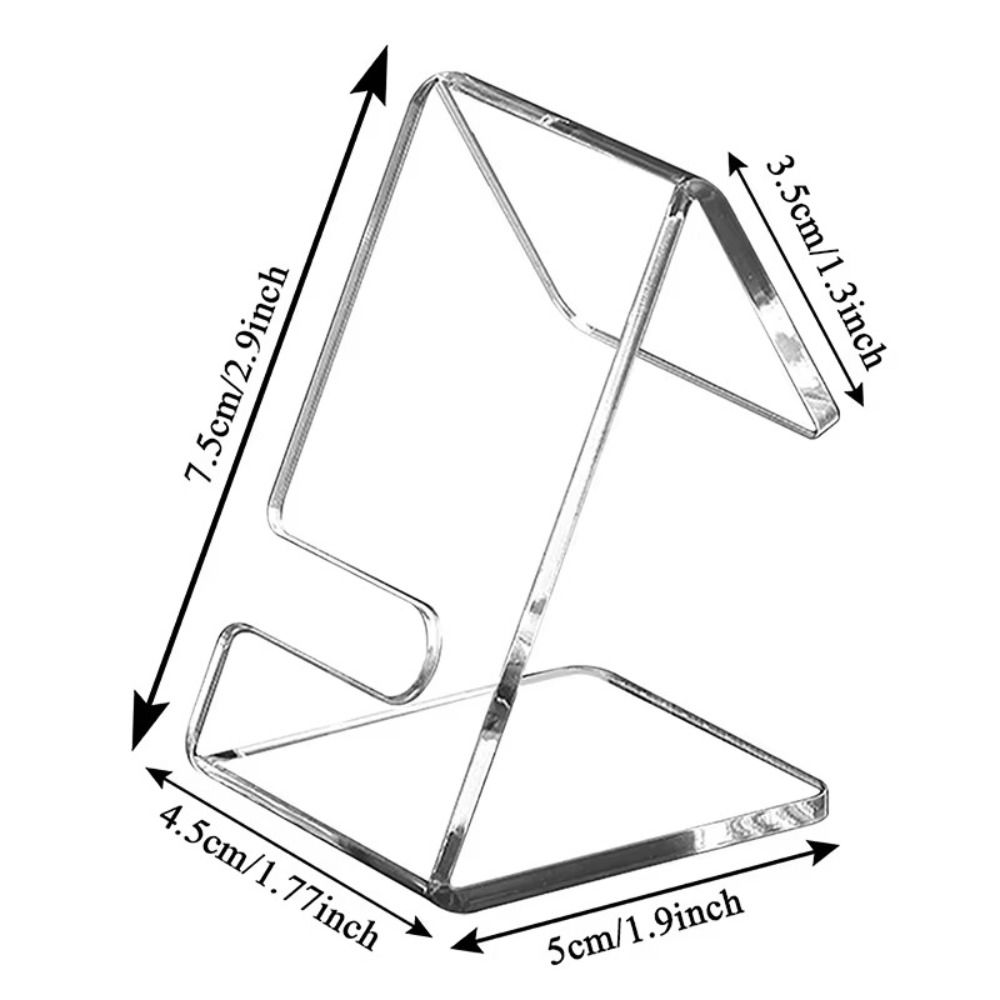 Прозрачная подставка-витрина для часов Акриловый органайзер Стенд-витрина для наручных часов Упаковка для ювелирных изделий Прозрачная