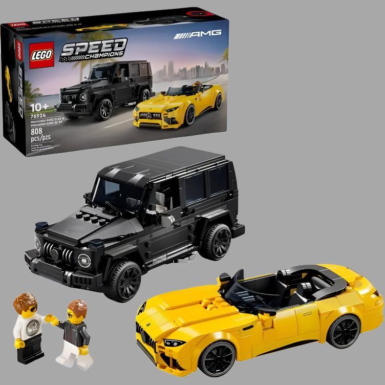 LEGO Mercedes-AMG G 63 & Mercedes-AMG SL 63 Blocks 808pcs 76924