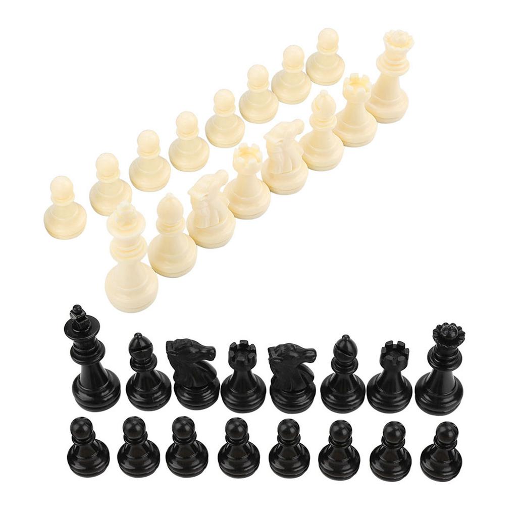 32 шт. Пластиковые магнитные фигуры для международных шахмат, инструмент для развлечений