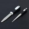 Diamond Sharpening Scissors Knives Rod Grit File Garden Tools Double-Sided Flat Curved Design Handheld Sharpener Home Supplies