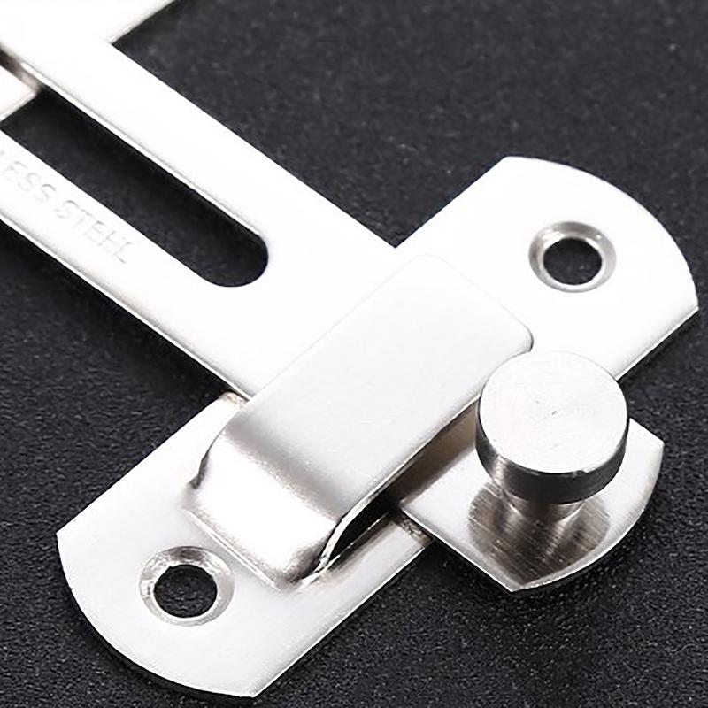 Stainless Steel Hasp Latch Lock For Sliding Door Window Cabinet Fitting For Home Security Door Hardware Accessories