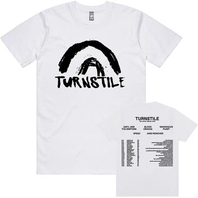Футболка TURNSTILE NEVER ENOUGH Мужская Хлопковая Одежда Хип-Хоп Летняя Унисекс Уличная Одежда Футболки с Графикой Группы Футболки к Альбому 2025