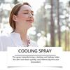 Cooling Spray, 2pcs Summer Portable Outdoor Body Cool Soothing Non-Sticky