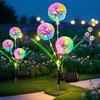 Solar Powered Dandelion Simulation LED Lights, Courtyard Garden Decorative Lights, Outdoor Lawn Landscape Ground Mounted Lights