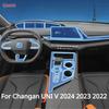 Для Changan UNI V 2025 2024 Защитная пленка PPF Аксессуары Прозрачный TPU для интерьера Панель переключения передач Центральная консоль