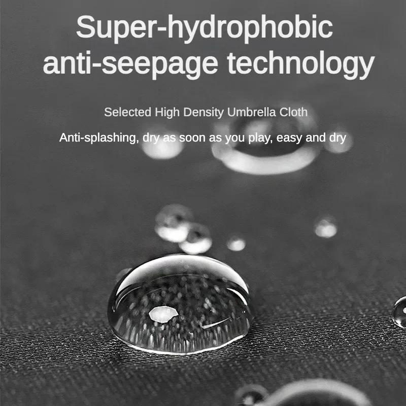 Большой автоматический складной зонт 140 см для мужчин, защита от УФ-излучения UPF50+, усиленный ветрозащитный, зонты от солнца и дождя, зонтик