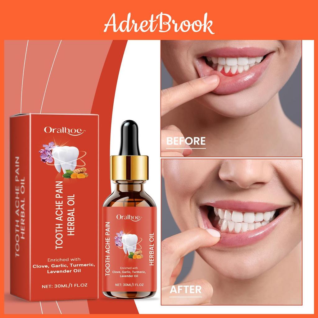 Oralhoe Dental Herbal Care Essence Gentle Care Oral Teeth Gums Cool Comfort Natural Freshness