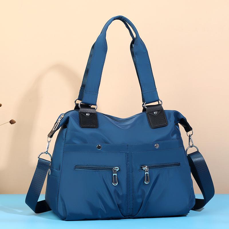 2024 женская сумка ручная дорожная сумка женская сумка для мам нейлоновая ткань плечо косая сумка большая сумка