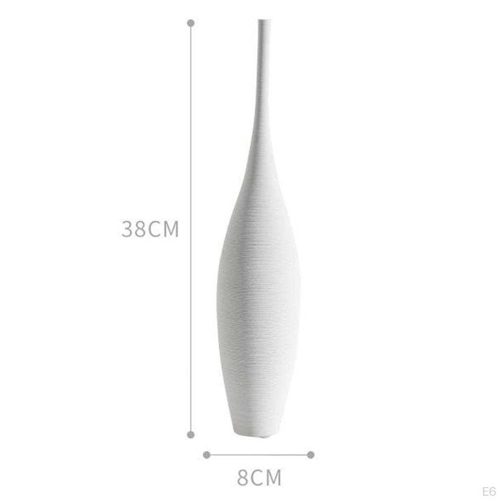 Керамические Вазы для Цветов, Декоративная Ваза-Бутон, Центральные Элементы для Домашнего Декора, Вазы для Полки, Каминной Полки