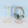 Headphone Stand Gold Metal Support Headset Stand Rack Cute Bluetooth Wireless Headphones Holder Support Gamer Helmet