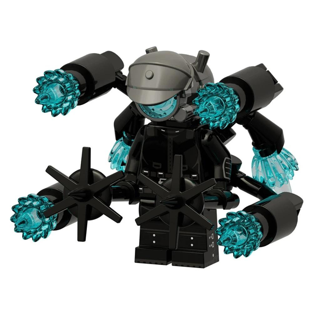 Toilet Man and Female Monitor Figure Assembly Building Block Toys