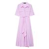Kaslead New Women clothes Western Style Fashion Poplin Shirt Style Dress 2640596 104