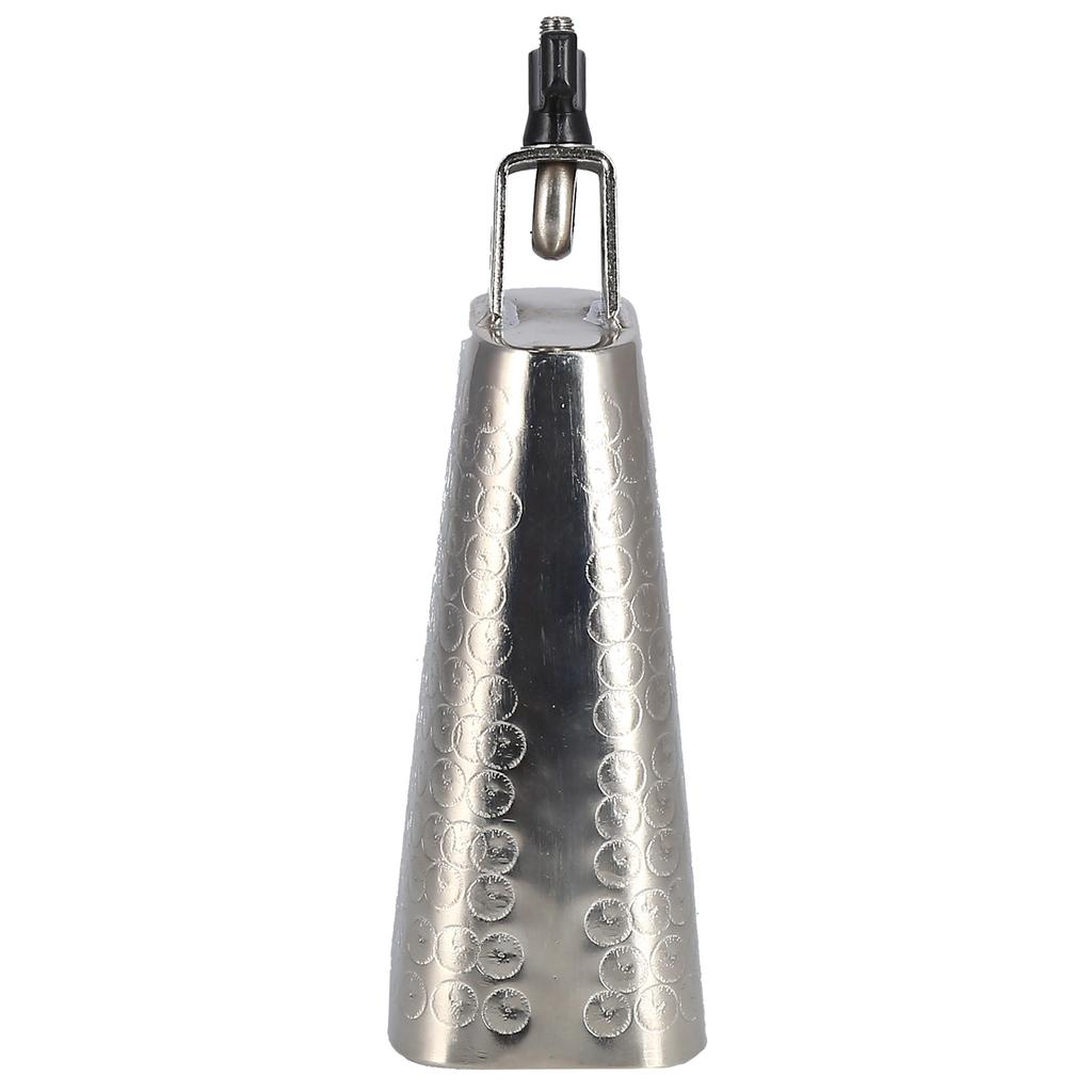 6in Cowbell Electroplating Metal Cheering Bell Drum Set Accessories Percussion Instrument