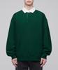 MUSINSA STANDARD Oversized Rugby Sweatshirt [Green]