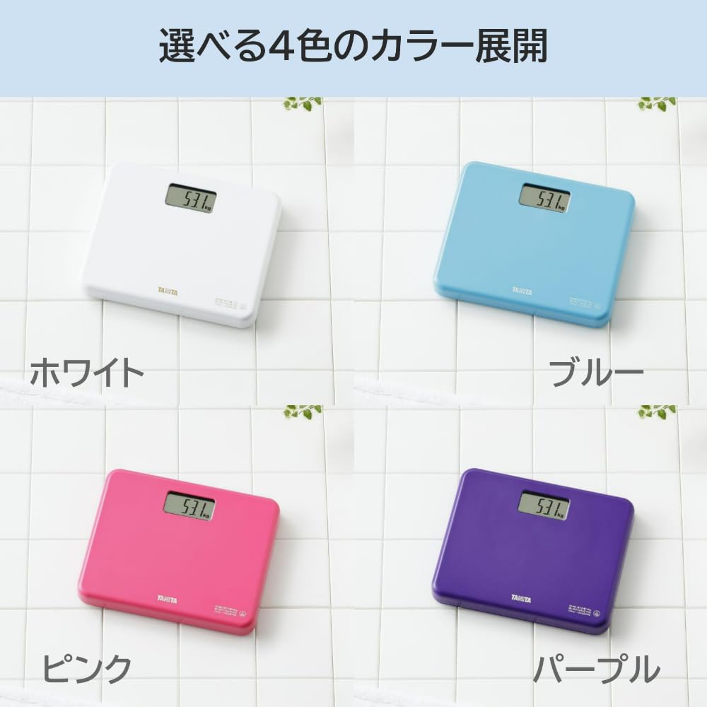 Компактные весы Tanita WH включаются, когда вы встаете на весы размера B5 HD-660, Белые, это, Прибл.