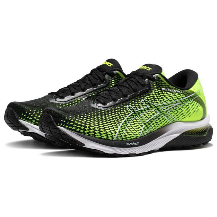 Asics Мужские кроссовки Gel Stratus 2 Knit Safety Желтые Черные 1011B386-750