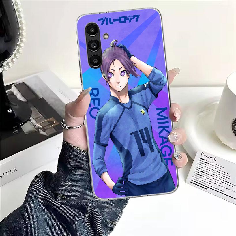 Горячий аниме Blue Lock Чехол для телефона для Samsung Galaxy A13 A14 A15 A16 A17 A53 A54 A55 A56 A57 A33 A34 A35 A36 A37 A23 A24 A25 A26 Ga