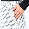 Skirt Golf M [Pin Apparel] Women's (Bias Pattern, All-Directional Stretch) / / 622-3134306 030_White