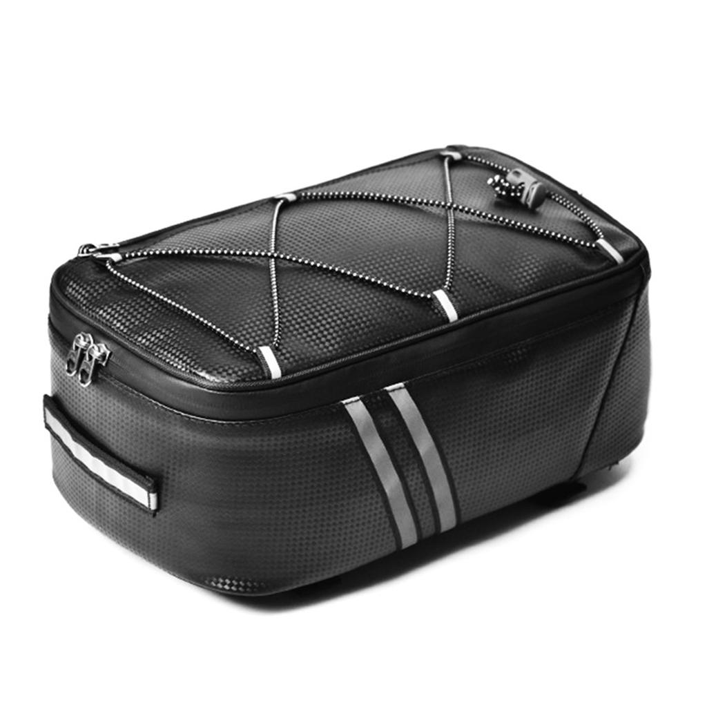 Сумка на багажник велосипеда 7л Задняя сумка для велосипеда Водостойкая сумка на багажник велосипеда с водонепроницаемым чехлом от дождя