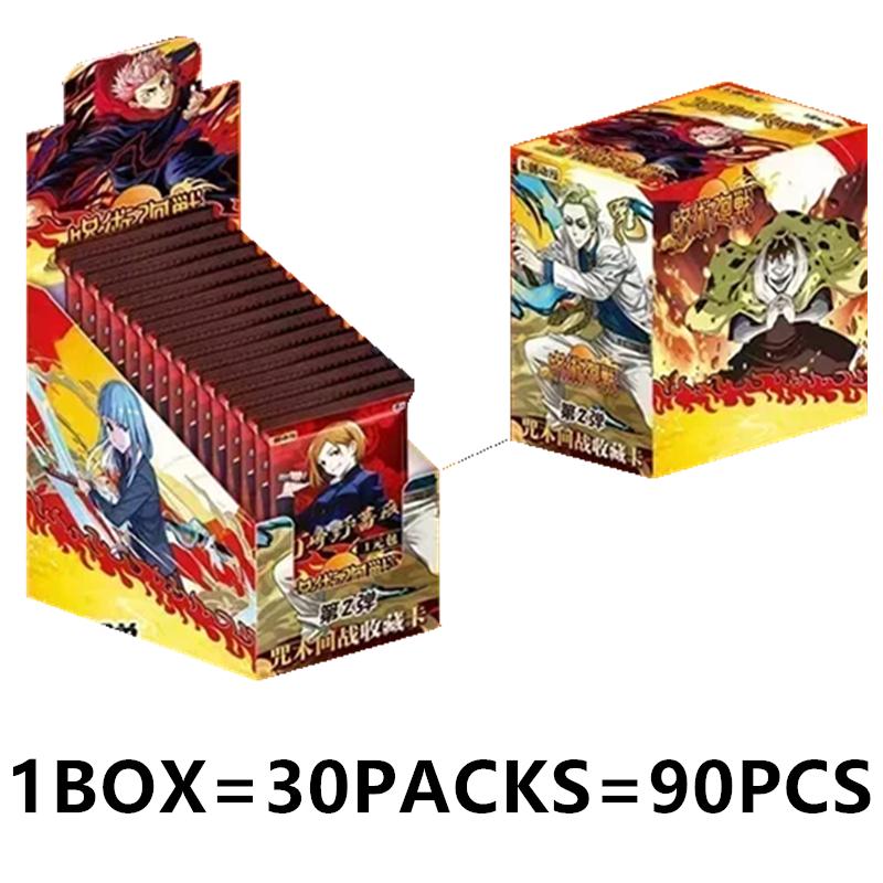 Jujutsu Kaisen Card Warlock Cards Gojo Satoru Fushiguro Megumi Itadori Yuji Cards Anime Peripheral Collection Cards Toy Gift