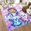 Cartoon Cute Gabbys Square rugs are a great choice for living rooms, bedrooms, home décor, and as gifts