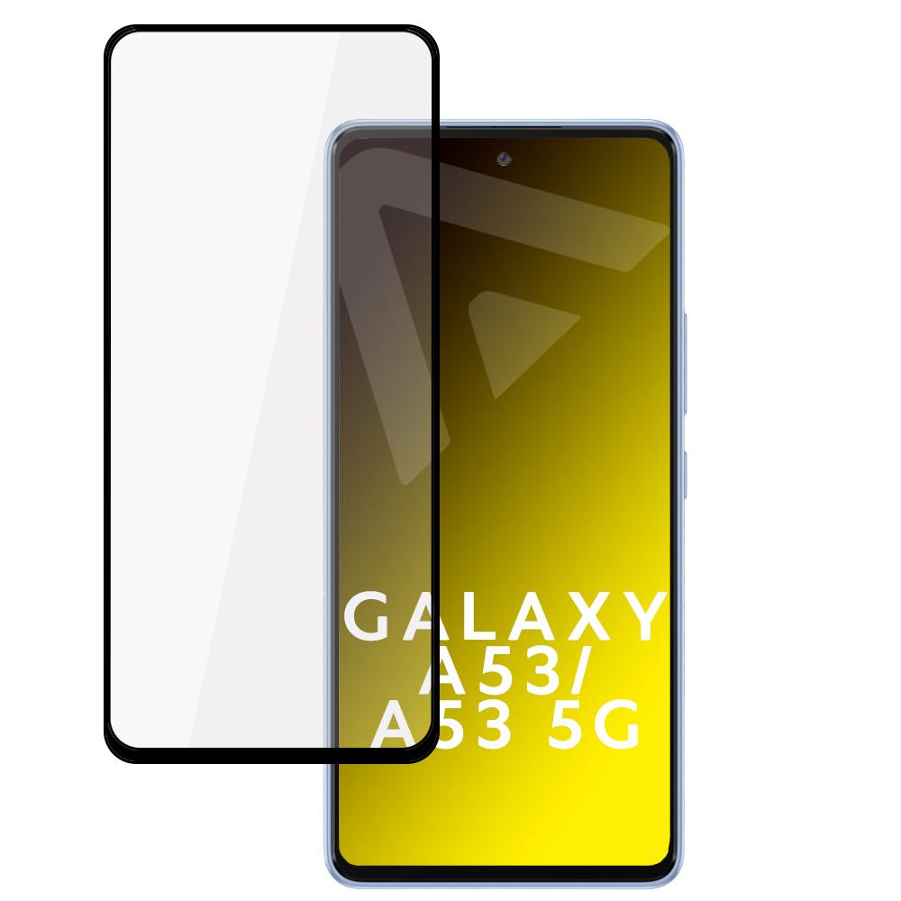 Szkło Hartowane Do Etui Alogy Full Glue Case Friendly Do Samsung Galaxy A53 / A53 5G Czarne