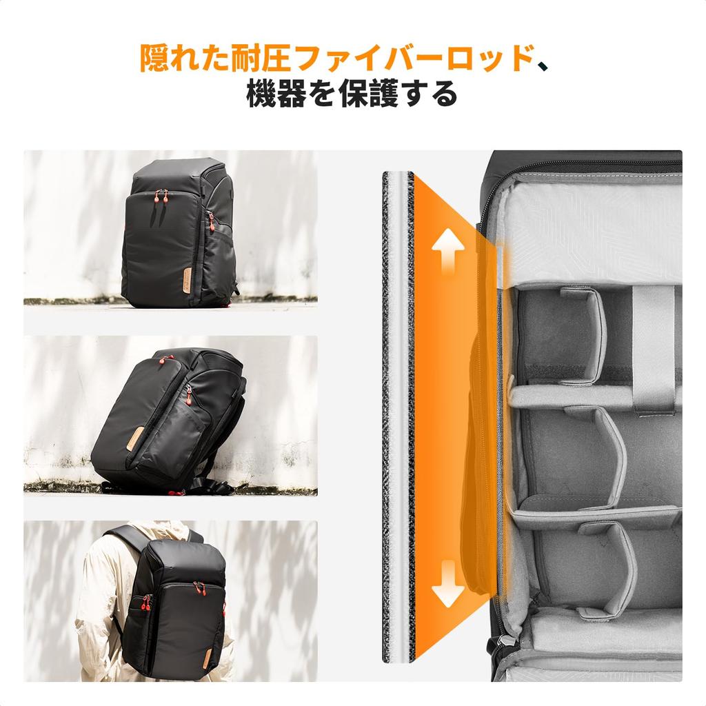 Camera Camera Camera Large 2 Air SLR Expandable Can Hold Inch Photography Backpack [K&F Concept] Bag, Backpack, Backpack, 25L, Capacity, Stylish,